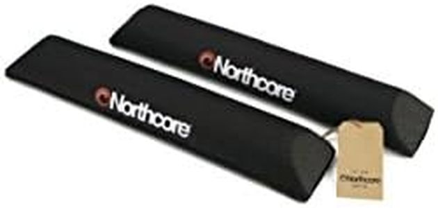Northcore Surfing and Watersports Accessories - Aero Roof Rack Bar Pads 48cm - Waterproof Sprayproof