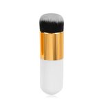 Gleva Powder and Foundation Makeup Brush Flawless Application for Liquid, Cream, and Powder Makeup Blending – Soft, Dense Bristles for Smooth, Even Coverage Multitasking Travel Brush