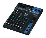 Yamaha MG10 Mixing Console - Compact mixer with 10 input channels and D-PRE mic preamps
