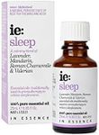 In Essence Sleep 100% Pure Aromatherapy Therapeutic Essential Oil Blend Lavender Mandarin 25mL