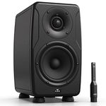 IK Multimedia iLoud Precision 5, nearfield studio monitor, 5" Woofer + 30 mm Tweeter, 135W RMS, Coherent phase & time response, built-in ARC room calibration system, incl. measurement mic & X-MONITOR