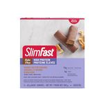 Case of 12 Boxes of Slimfast Bake Shop Meal Replacement Bars, with 15g of Protein & 5g Fiber, 5 - 60g Bars per Box and 12 Boxes per case = 60 Bars Total; Peanut Butter Caramel Bar