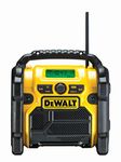 DEWALT DCR019-QW DCR019-QW-Radio Compacto XR, Black/Yellow - EU 2 pin version