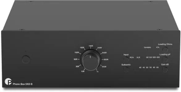 Pro-Ject Phono Box DS3 B Balanced Phono Preamplifier (Black)