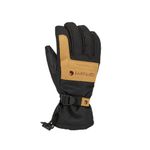 Carhartt Men's Cold Snap Insulated Work Glove, Black/Barley, Medium