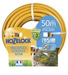 Hozelock Tricoflex Ultraflex Hose, Yellow, 12.5 mm x 50 m