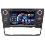 Erisin 7 inch 8-Core 4GB+64GB Android 12 Car Stereo Bluetooth with Sat Nav CD Player for BMW 3 Series E90 E91 E92 E93 Support CarPlay Android Auto DAB+ Wifi GPS DSP USB RDS FM Head Unit SWC DVR