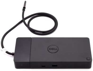 Dell Thunderbolt Dock WD22TB4, 9 Various of Ports, Video Resolution: 5K - 60 Hz (Single Display), 4K - 60 Hz (Quad Display), Interfaces: 2 x Thunderbolt 4
