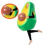 Spooktacular Creations Inflatable Costume Avocado, Women Deluxe Halloween Inflatable Costume, Adult Size