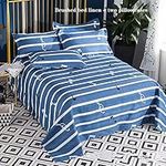 Bed Sheets Set, 1 Bed Sheet with 2 