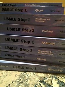 Kaplan Usmle Step 1 Lecture Notes 2006 Edition W/q-book (Pathology, Pharmacology, Biochemistry and Medical Genetics, Anatomy, Embryology and Histology, Physiology , Microbiology and Immunology (2004), Behavioral Sciences (2004), Qbook (2004))