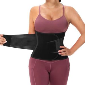 KOOCHY Waist Trainer For Women And Men - Sculpt Touch Waist Trainer Back Support For Weight Loss Workout Fitness Gym Sport, Black, X-Large