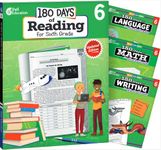 180 Days™: Reading, Math, Writing, & Language for Grade 6: 4-Book Set: Practice, Assess, Diagnose