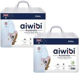 AIWIBI Royal Care Baby Nappy Pants, Size 4 (9-14kg) 88 Count, Ultra Thin, Super Absorption, 360 Stretchy Waistband,Hypoallergenic Training Underwear (2 X 44 Pack)