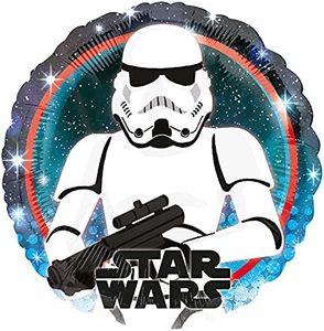 Anagram Standard HX Star Wars Galaxy Stormtrooper Foil Balloon, 45 cm
