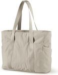 BAGSMART Tote Bag for Women with Zi