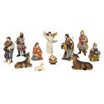 11pcs Christmas Nativity Scene Figurines Set Decorations Gifts Decor