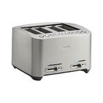 Breville 4-Slice Die-Cast Smart Toaster BTA840XL - BREBTA840XL