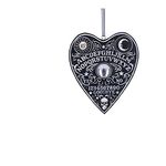 Nemesis Now Spirit Board Planchette Hanging Ornament 8.5cm, Resin, Black, Spirit Board Hanging Ornament, Gothic Alternative Festive Decoration, Cast in the Finest Resin, Expertly Hand-Painted