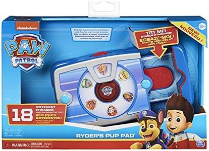 Paw Patrol, Ryder’s Interactive Pup Pad with 18 Sounds, for Kids Aged 3 and Up, includes 1 Instruction Sheet