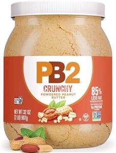 PB2 Crunchy Powdered Peanut Butter - Peanut Butter Powder with Small Crunchy Peanut Pieces [2 Lb/32oz Jar]