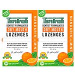 TheraBreath – Dry Mouth Lozenges – Mandarin Mint Flavor – Soothes Dry Mouth Symptoms – Certified Vegan – Sugar Free – Dentist Formulated Lozenges – 200 Count