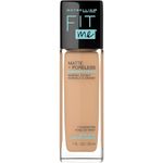 Maybelline New York Fit Me Matte + Poreless Foundation Makeup, Ultra-Lightweight Formula Controls Shine, for Normal to Oily Skin, Soft Tan, 228, 30 ml