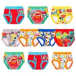 Disney Boys Underwear Multipacks, Cars 10pk Brief, 4 Years