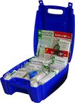 Safety First Aid Group Evolution Catering First Aid Kit BS 8599 Compliant, Medium (Blue Case)