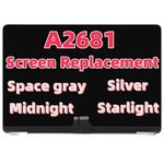 DZLQS A2681 LCD Screen Display Assembly Replacement Compatible with 13.6 inch Retina 2560x1664 Mac14,2 & MacBook Air 13.6" M2 2022 A2681 EMC 4074 (Midnight)