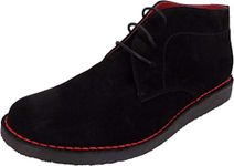 Ikon Original Men`s Nomad Retro Desert Boots (6, Black)