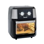 Coopers of Stortford - 12L Air Fryer Oven with Rotisserie, 3-Tier Multi-Function Cooker & Rapid 360° Heat - Crisp Results Fast, Adjustable Timer & Temp Control