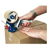 MHK Ikon 75mm/3 Inch Metal Tape Dispenser for Cartoon Packing with Transparent Tape 3 inch