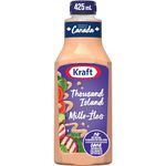 Kraft Thousand Island Salad Dressing, 425 ml Bottle