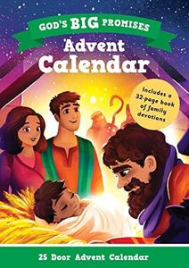 God’s Big Promises Advent Calendar and Family Devotions (Christian Advent Calendar with 25 devotions will help children ages 2-7 look forward to Christmas): 25 Door Advent Calendar