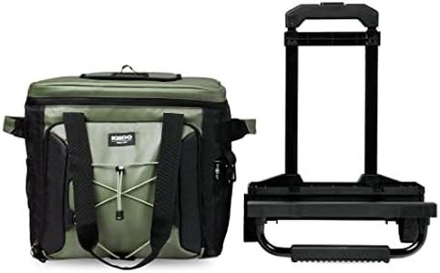 Igloo Olive 40 Can Collapsible Rolling Voyager Softsided Cooler