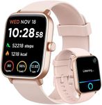 Smart Watch for Women (Alexa Built-in & Bluetooth Call), 1.8" Smartwatch with SpO2/Heart Rate/Sleep/Stress Monitor, Calorie/Step/Distance Counter, 100+ Sport Modes, IP68 Fitness Watch for Android iOS