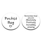 Easter Gift for Teens Pocket Hug Token Inspirational Son Daughter Gift from Mom Stocking Stuffers for Boy Girl 14th 16th Birthday Gift for Women Men Kid Valentines Graduation Gift for Teen Boy Girl