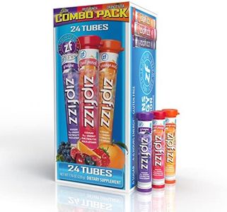 Zipfizz Energy Drink Mix, Electrolyte Hydration Powder with B12 and Multi Vitamin, Combo Pack (24 Pack)