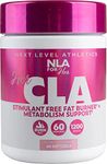 NLA For Her CLA, 1200 mg, 60 Count - No Caffeine or Stimulants, Aids in Burning fat, Increasing Metabolism, Boosts Immune System, Increase Strength and Endurance, Calorie Burn with Omega 6-Fatty Acids