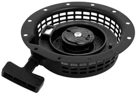 uxcell Recoil Pull Rewind Starter Assembly Generator Accessory Black EF2600