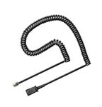 U10P-S Headset Adapter Cable Compatible with Plantronics QD Headsets Works with Grandstream Snom IP Phones