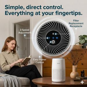 LEVOIT Core Mini Air Purifier – Compact HEPA Filter for Home