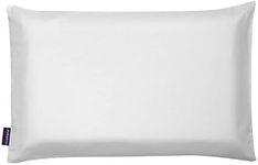 ClevaMama Clevamama Clevafoam Toddler Pillow Case, 100% Cotton - White, White