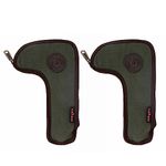 TOURBON Heavy Duty Canvas Rifle Bolt Pouch Padded Sheath Holder 2pcs Pack (Randomly Color)