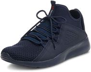 Alpine Swiss Mens Fashion Sneakers Lightweight Knit Tennis Shoes Navy 10 M US