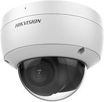 HIKVISION 4 MP Vandal Built-in Mic Dome Network Camera DS-2CD2143G2-IU,Compatible with J.K.Vision BNC