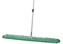 Tidy Tools Commercial Dust Mop & Floor Sweeper, 48 in. Dust Mop for Hardwood Floors, Reusable Dust Mop Head, Extendable Mop Handle, Industrial Dry Mop for Floor Cleaning & Janitorial Supplies, Green