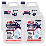 FULL-FLO Toilet Macerator Descaler & Cleaner – Extra Strong - Suitable for All Pump Units Including Saniflo (20L)