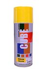 AUTO BOTIX Cube Aerosol Multi Purpose Spray Paint yellow Color 400 ml Pack of 1 (Yellow)